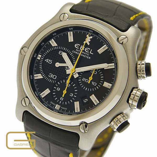 Ebel 1911 BTR Chronometer Stahl NEU!! NP 4.950,- €