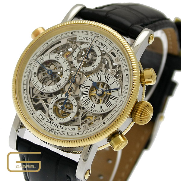 Chronoswiss Pathos Skeleton Stahl/Gold NEU!!