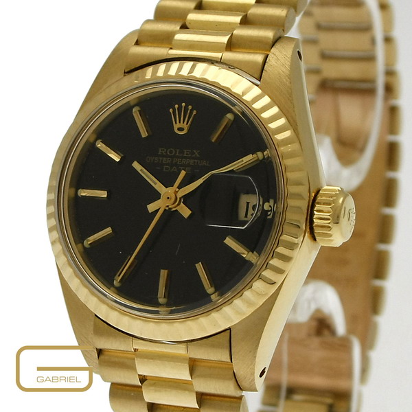 Rolex Lady Date 18K.Gold mit Papiere