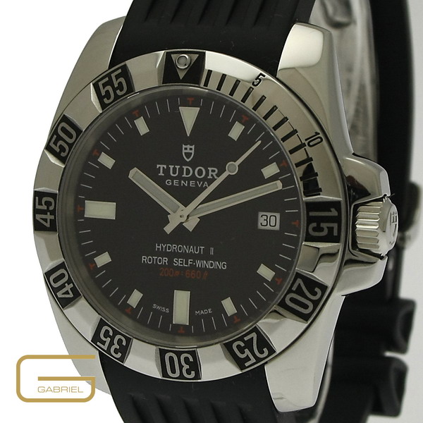 Tudor Hydronaut II Rotor Stahl mit Papiere