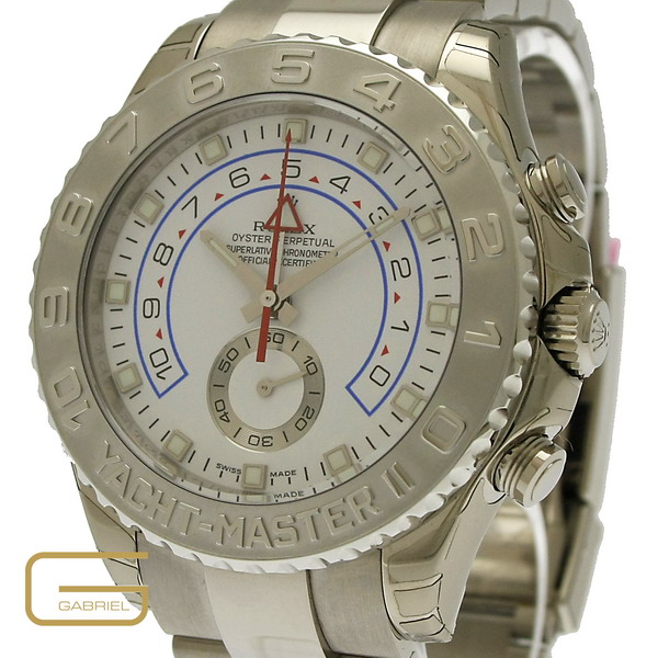Role Yacht-Master II Weissgold/Platin mit Papiere NEU!!