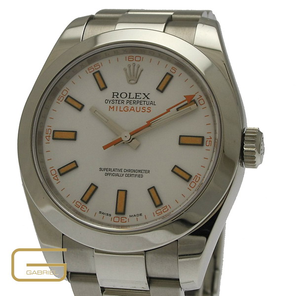 Rolex Milgauss Ref.116400 Stahl NEU!! NP 5.560,- €