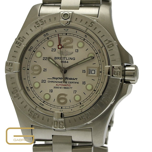 Breitling SuperOcean Steelfish Stahl mit Papiere