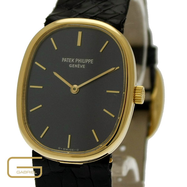Patek Philippe Golden Ellipse 18K.Gold mit Papiere