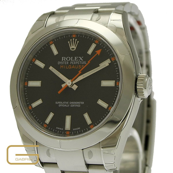Rolex Milgauss Ref.116400 Stahl NEU!! NP 5.590,- €