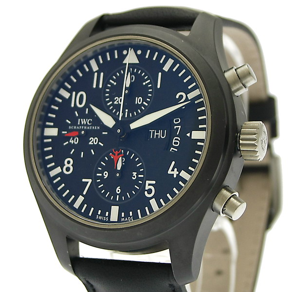 IWC Chrono-Automatik Edition Top Gun mit Papiere
