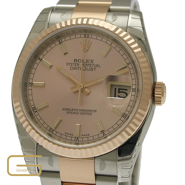 Rolex DateJust Ref.116231 Rosegold/Stahl NEU!! NP 7.810,- €
