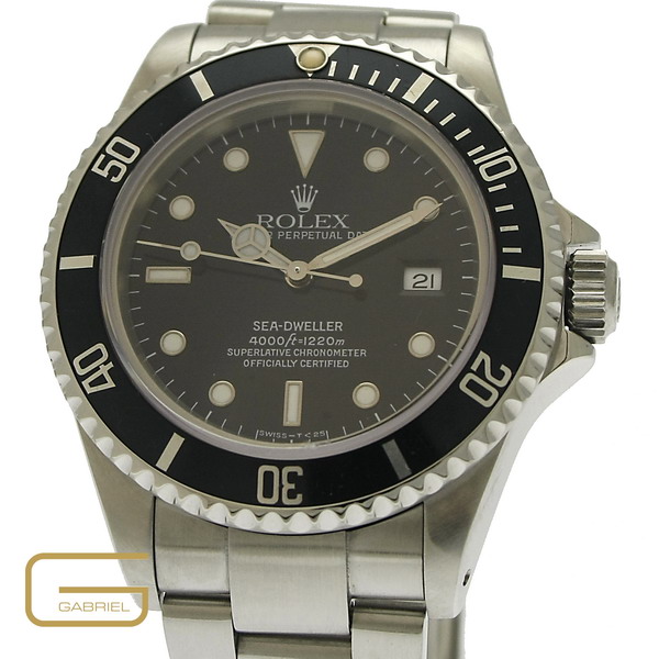 Rolex Sea-Dweller Ref.16600 Stahl mit Papiere