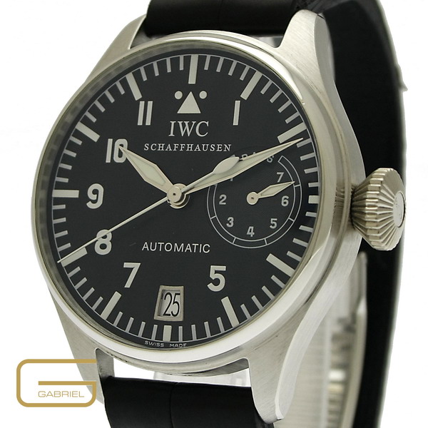 IWC Big Pilot Fliegeruhr Ref.5002 Platin mit Papiere