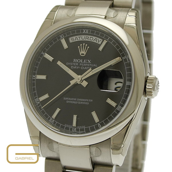 Rolex Day-Date Ref.118209 Weissgold NEU!! NP 23.400,- €