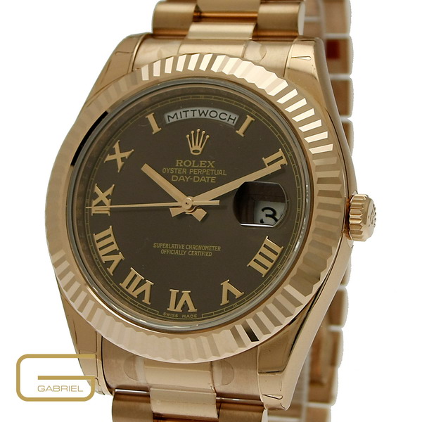 Rolex Day-Date II Ref.218235 Rosegold NEU!! 27.140,- €