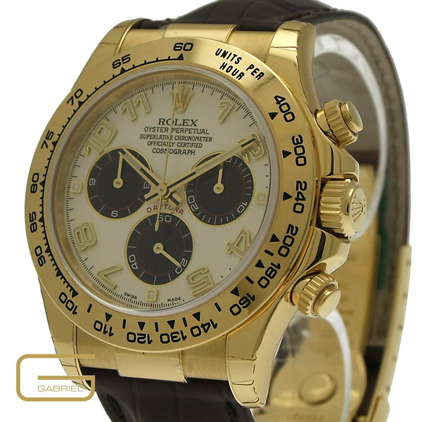 Rolex Daytona Ref.116518 Gelbgold Ungetragen NP 18.500,- €