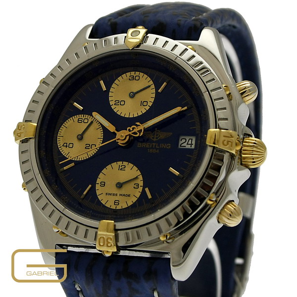 Breitling Chronomat Ref.A13048 Stahl-Goldreiter