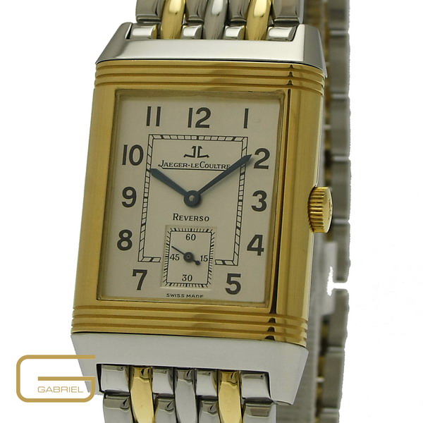 Jaeger LeCoultre Reverso Stahl/18K.Gold mit Papiere