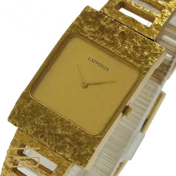 Lapponia 14K.Gelbgold 68gr. Quartz