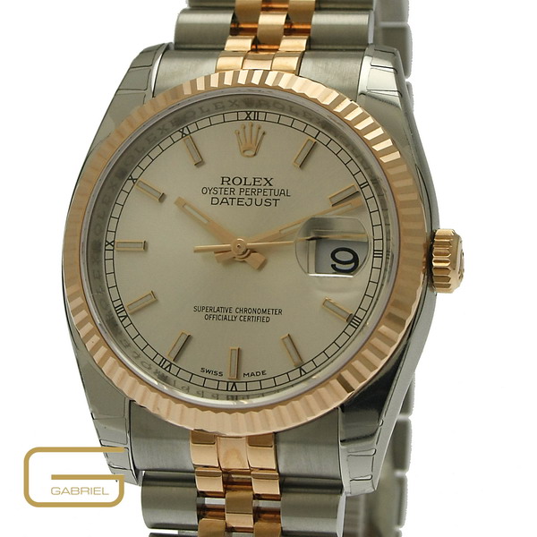Rolex DateJust Ref.116231 Stahl/Rosegold NEU!! NP 8.145,- €