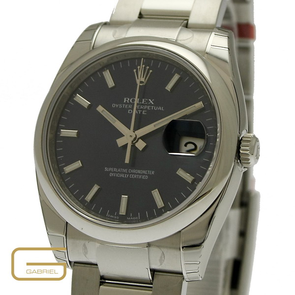 Rolex Date Ref.115200 Stahl mit Papiere NEU!! NP 4.770,- €
