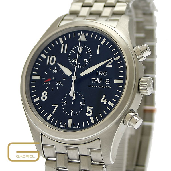 IWC Fliegeruhr Spitfire Stahl NEU!! NP 5.700,- €