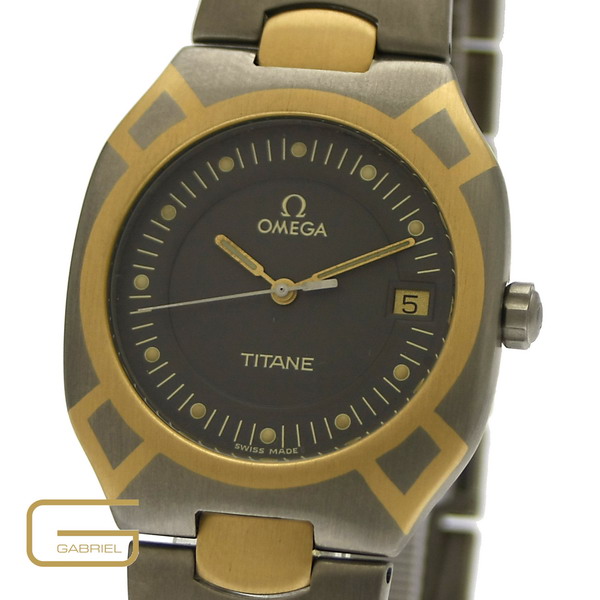 Omega Seamaster Titan/Gold Quartz
