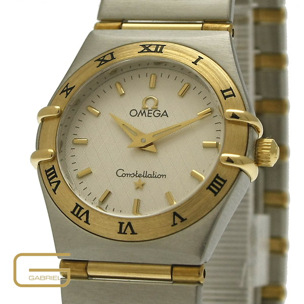 Omega Constellation Stahl/Gold mit Papiere