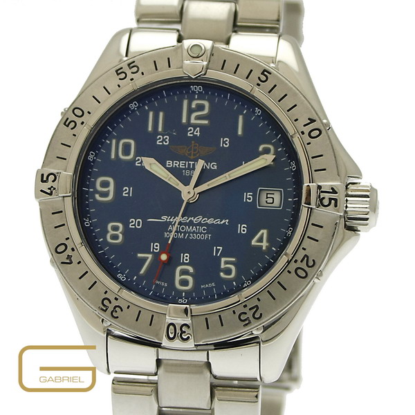 Breitling SoperOcean Stahl mit Papiere