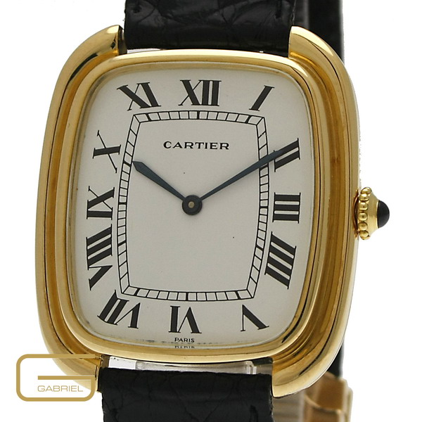 Cartier Tonneau 18K.Gold Handaufzug