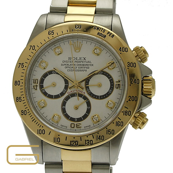 Rolex Daytona Ref.16523 Stahl/18K.Gold Brillanten mit Papiere