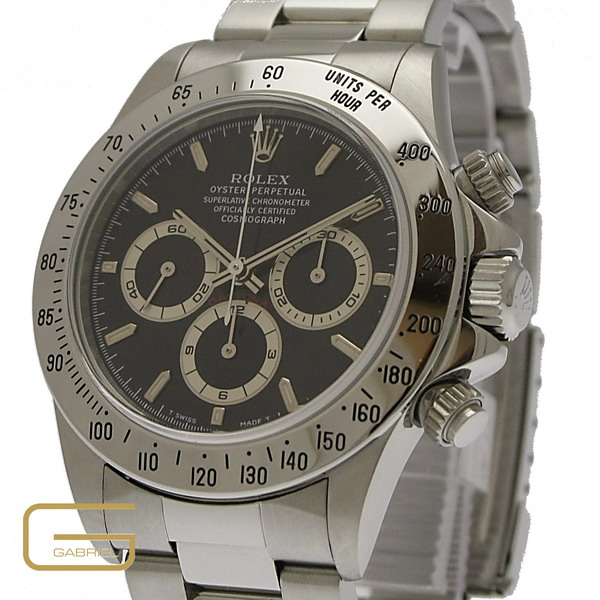 Rolex Daytona Ref.16520 Stahl schwarz Zifferblatt