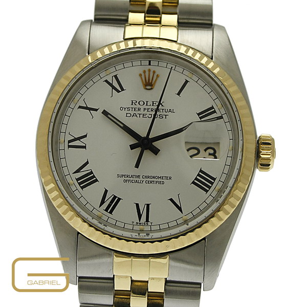 Rolex DateJust Ref.16013 Stahl/18K.Gold mit Papiere