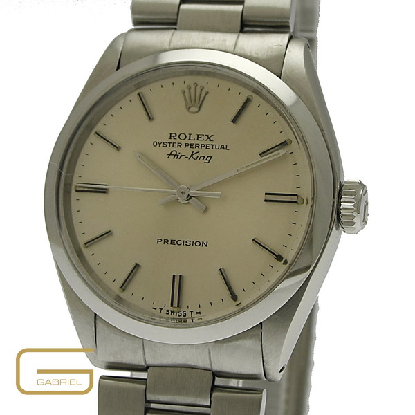 Rolex Air-King Ref.5500 Stahl mit Papiere