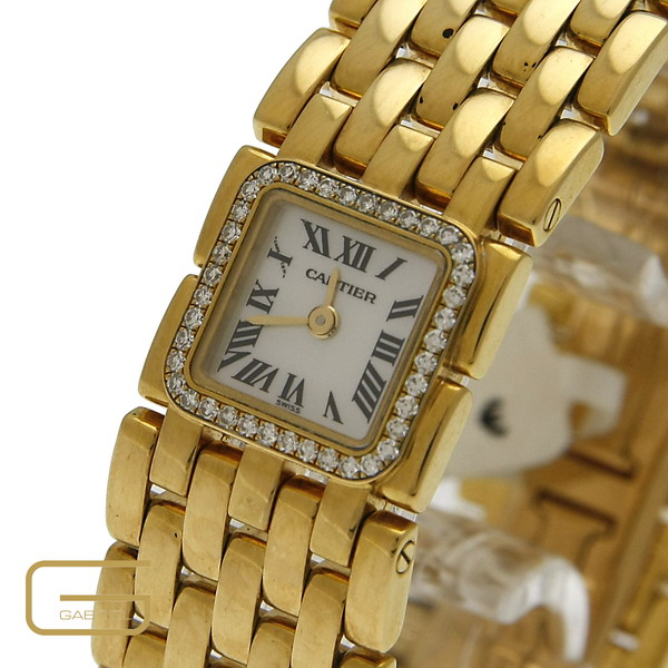 Cartier Classic 18K.Gelbgold mit Brillanten NP 22.500,-€