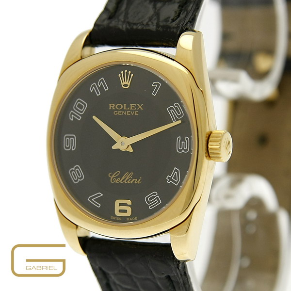 Rolex Cellini 18K.Gelbgold Ref.6229/8 mit Papiere.